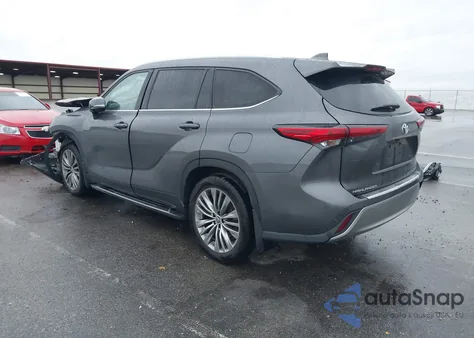 2021 Toyota Highlander Platinum from USA, damaged, VIN 5TDFZRBH7MS106875